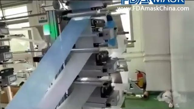 Высокоскоростная автоматическая машина для изготовления масок для лица, медицин смотреть онлайн