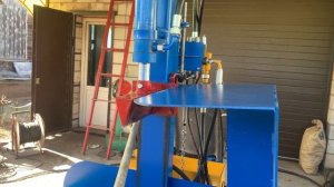 Гидравлический дровокол вертикальный. Испытание и обзор. дровокол продается тел 89028096810