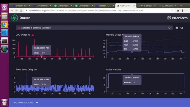 Best Node js Profiler | Doctor Graph | Clinic Js | how to profile node js смотреть онлайн