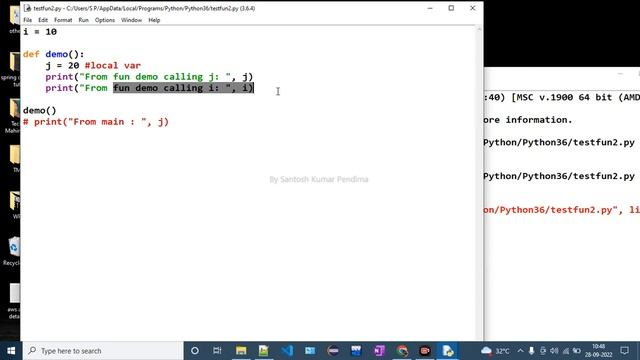 Python Functions | Function Return types in python | return keyword in python functions смотреть онлайн