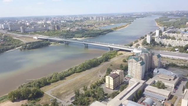Омск с высоты птичьего полета 2020 часть 1 смотреть онлайн