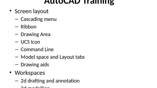 AutoCAD ppt смотреть онлайн