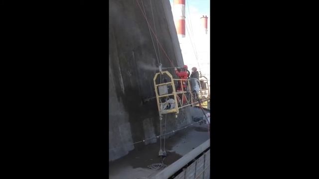 Ремонт Градирни сухим методом торкретирования. смотреть онлайн