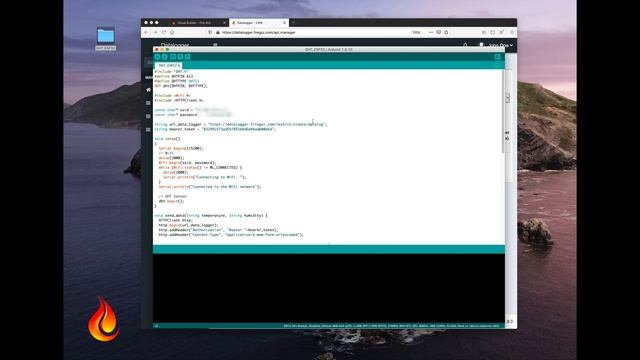 How To Create a Web Data Logger with API for ESP32 and DHT11 sensor смотреть онлайн