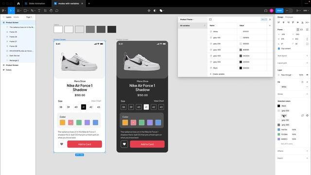 Light and Dark Modes with Color Variables in Figma. How to Create Mode Inheritance. смотреть онлайн