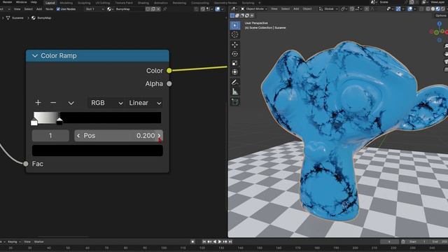 Blender Material 162 ひび割れの範囲を調整 смотреть онлайн