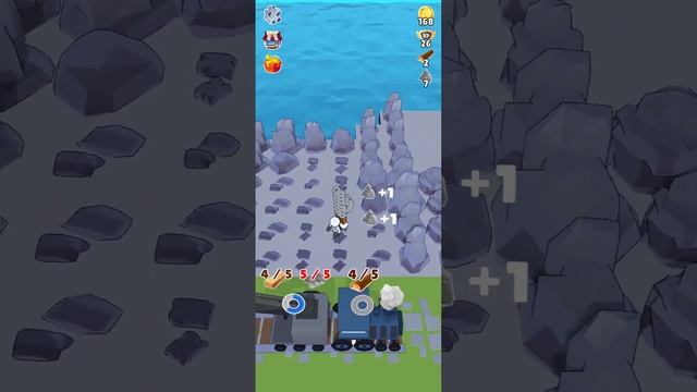? Railroad: Idle Arcade Game ? GAMEPLAY Part 2 Level 4 (Android, iOS) смотреть онлайн