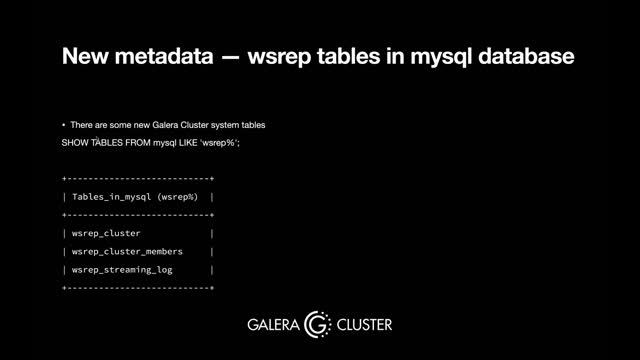Galera Cluster 4 for MySQL 8 Release Webinar смотреть онлайн