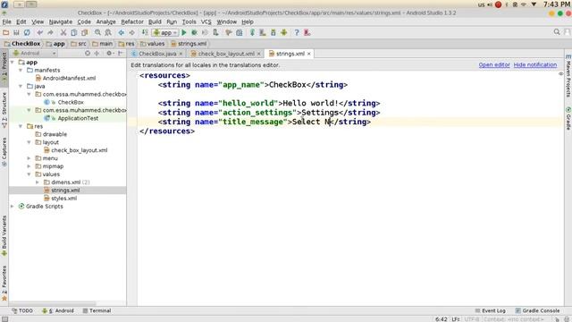 50 Android Studio CheckBox смотреть онлайн