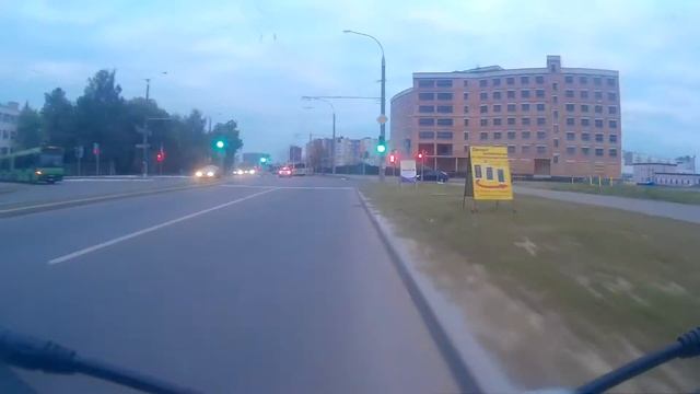 Катаемся по Минску (ул. Гурского) смотреть онлайн