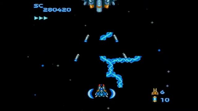 Turbografx-16 Blazing Lazers Longplay Area 2 смотреть онлайн