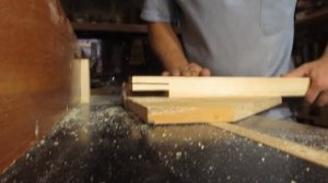 Шип паз на циркулярке