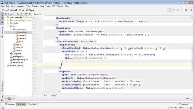 Урок 11 ReactJS Material UI Popover смотреть онлайн