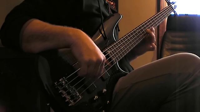 Muse Hysteria Bass cover (Backing track without guitar) Ibanez SR705 TK смотреть онлайн