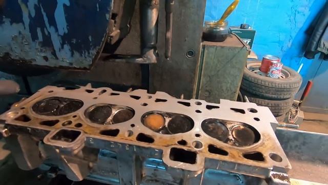 Шлифовка головки блока цилиндров. Формальность или необходимость? смотреть онлайн