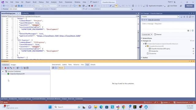 Docker Container | .Net 7 Web Api | Debug app inside the docker container смотреть онлайн