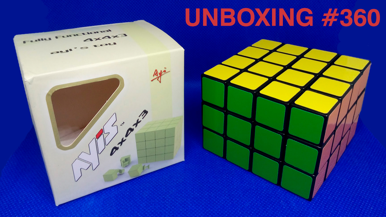 Unboxing №360 Ayi 4x4x3 | Кубоид 4х4х3 смотреть онлайн