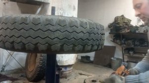 Нарезка протектора покрышки ,Я 245