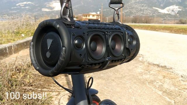 jbl xtreme 3 bass test special for 100 subs смотреть онлайн