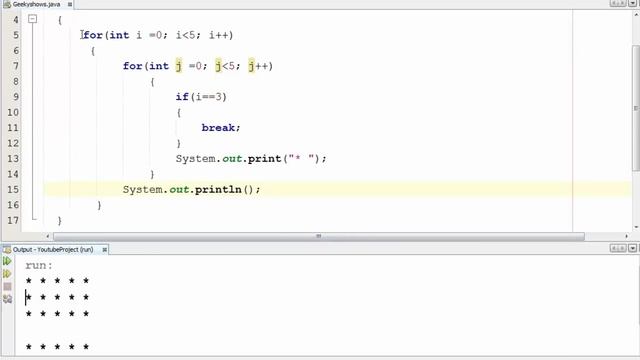 86. Unlabeled and Labeled break Statement in Java Programming (Hindi) смотреть онлайн