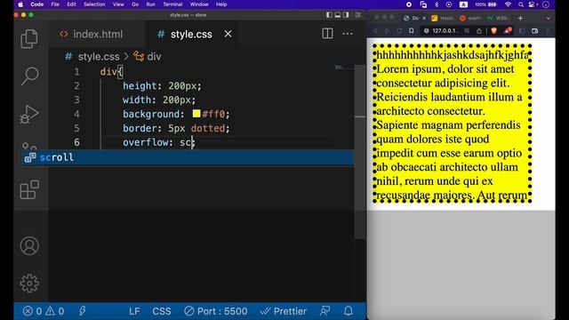 #29 شرح بالتفصيل عن خاصية overflow смотреть онлайн
