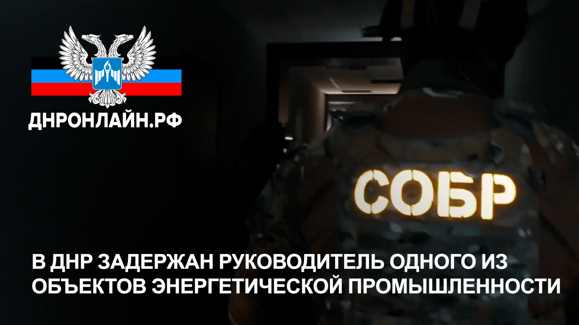 В ДНР задержан руководитель одного из объектов энергетической промышленности смотреть онлайн
