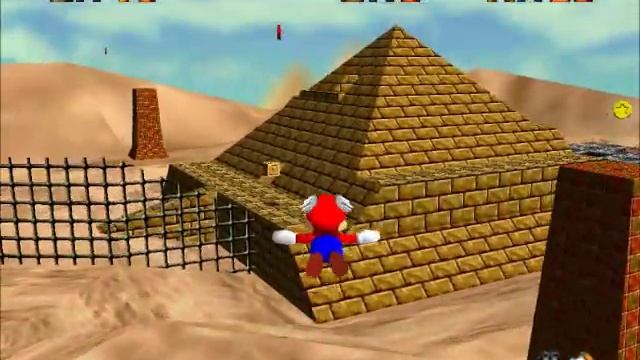 Super Mario 64 - Shifting Sand Land - Shining Atop the Pyramid - 61/120 смотреть онлайн