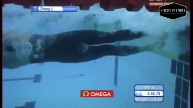 800m Freestyle Men WR - Zhang Lin - 7.32.12 Rome 09' смотреть онлайн