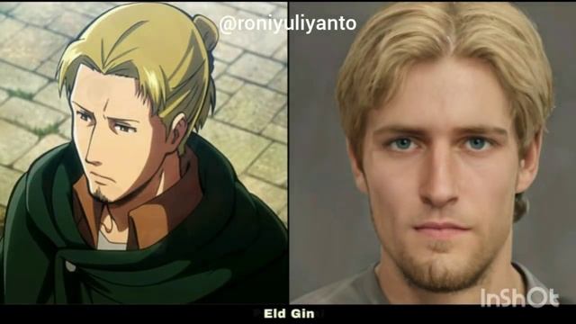 Attack On Titan Characters In Real Life ( Artbreeder, Realistic + Full Squad ) смотреть онлайн