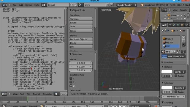 Importing FF7 Models Into Blender [v.03] смотреть онлайн