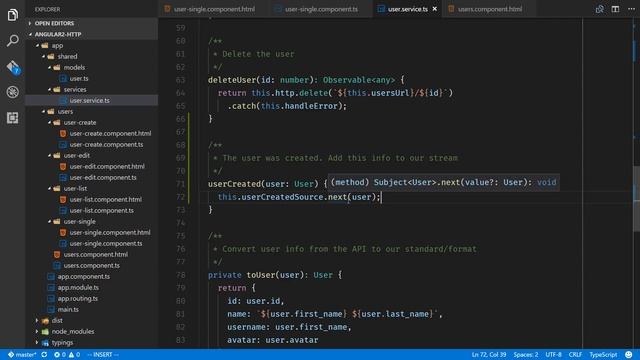 [Angular2- HTTP & Observables] Angular JS 2 - Lesson 16 Communicating Components смотреть онлайн