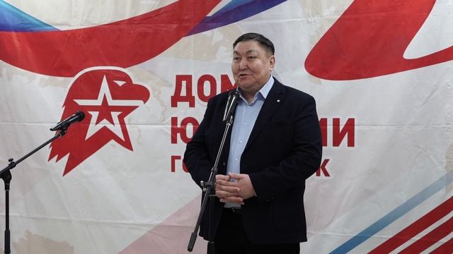 Открытие класса Юнармии в Мархинской СОШ №1