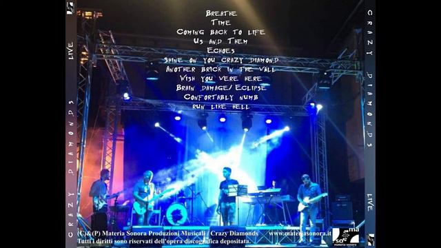 Us and them - Crazy Diamonds Tribute LIVE IN FILIPPA 09 08 2018 смотреть онлайн