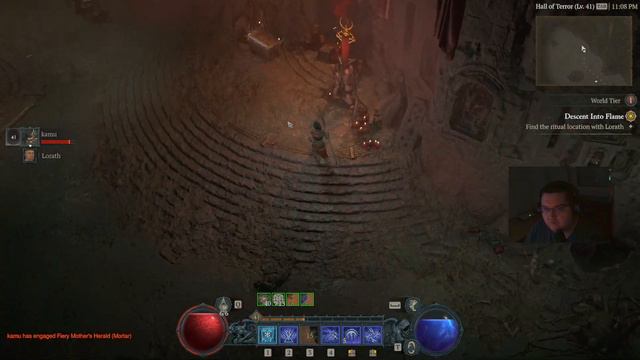 kamu takes on Diablo 4 - Campaign Part 6 - Act III - ELIAS you were the chosen one смотреть онлайн