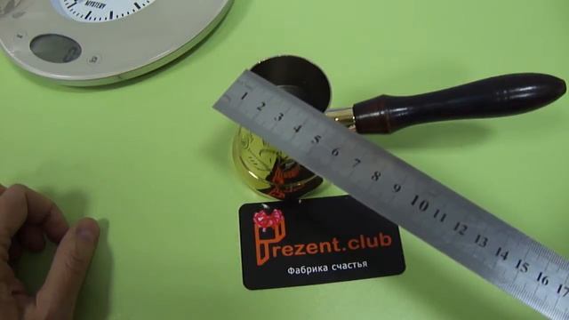 Латунная турочка из Индии - для бодрого утра с Prezent.club