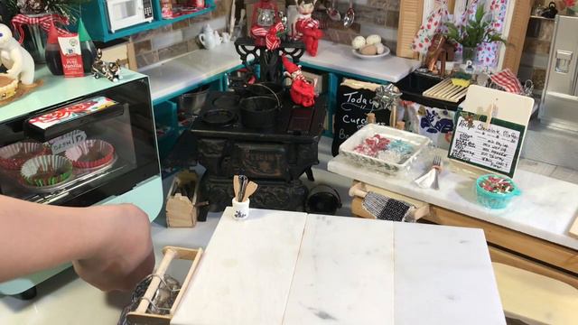 Miniature Cooking - Tiny Cooking Munchkin Holliday Hat Cupcakes [ REAL FOOD REAL MINI COOKING STOVE смотреть онлайн