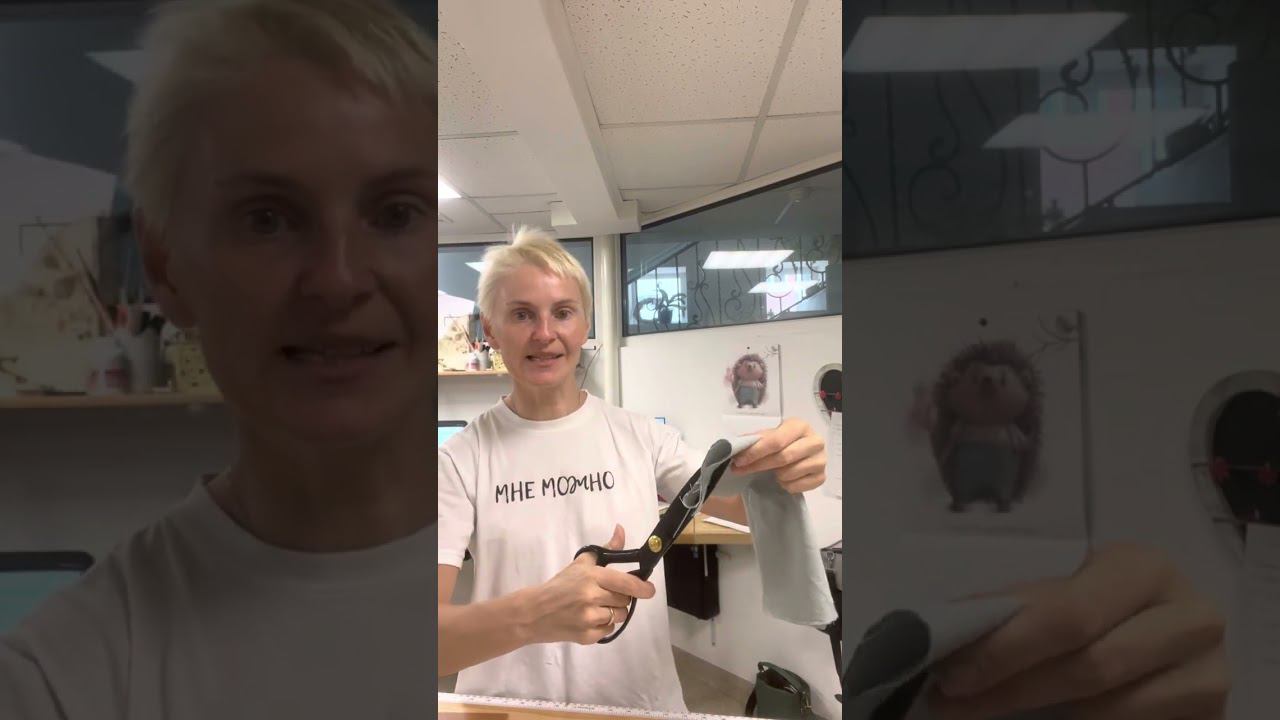 Приехала из отпуска и тут же примчалась показать новые ножницы! Теперь мы можете заказать их у нас! смотреть онлайн