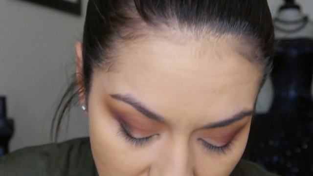 Morphe x Kathleen Lights Palette Makeup Tutorial | Fall, Holiday Glam - hooded eyes смотреть онлайн