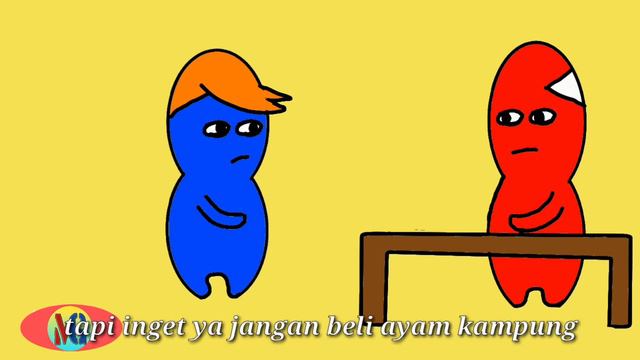 Puasa Hari Pertama | Kartun Pendek Lucu | Belajar Animasi Sederhana смотреть онлайн