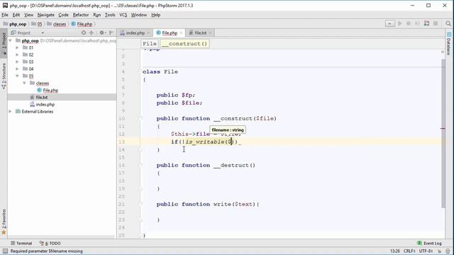 Урок 5.  Домашнее задание  Класс для работы с файлом