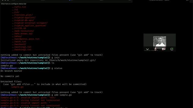 dataf3l/g: A Method for Validating golang source files before adding them in git repositories смотреть онлайн