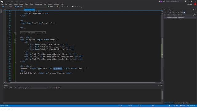 Học lập trình Web A-Z - jQuery UI - Bài 11 - Chia Tabs, tạo Spinner và Slider смотреть онлайн