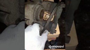 фокус 1,замена передних тормозных колодок.