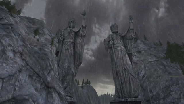 Звук дождя и природы фэнтези Lord of the Rings Online смотреть онлайн