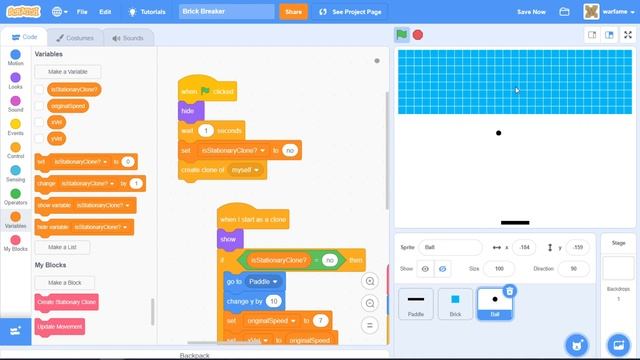 Scratch 3.0 Tutorial: How to Make a Brick Breaker Game смотреть онлайн