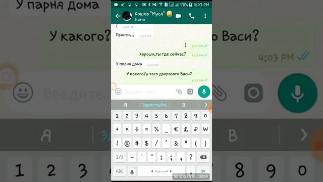 Переписка Кошки с Хозяйкой,меня переехала машина... смотреть онлайн