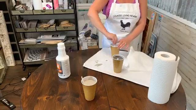Paint Pour on Dining Table with Dixie Belle Mineral Chalk Paint смотреть онлайн