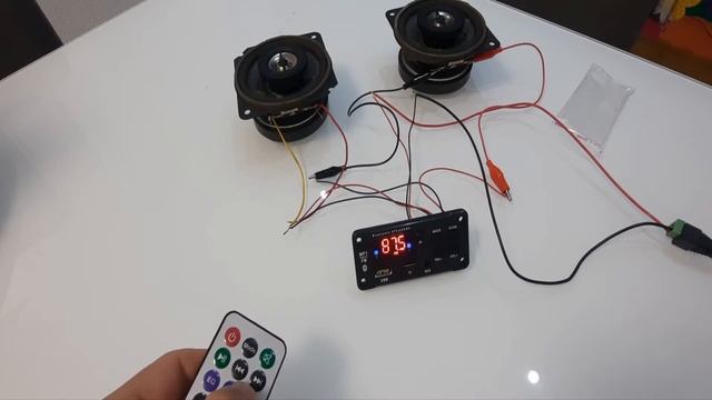 Bluetooth, FM, USB, sd Card and Aux with 50W Audio Amplifier MP3 Module смотреть онлайн