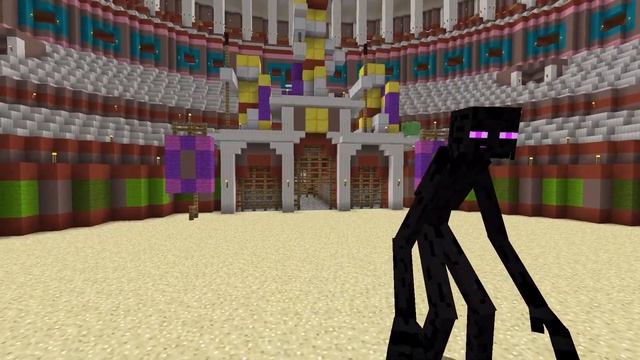 MOWZIE'S MOBS vs MUTANT CREATURES! Битва боссов в майкнарфт! смотреть онлайн