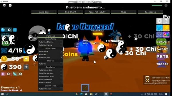 SCRIPT NINJA LEGENDS (ROBLOX)